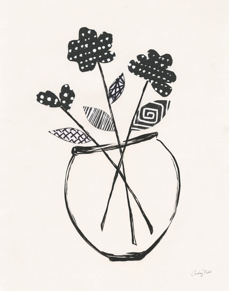 Modern Floral I by Courtney Prahl