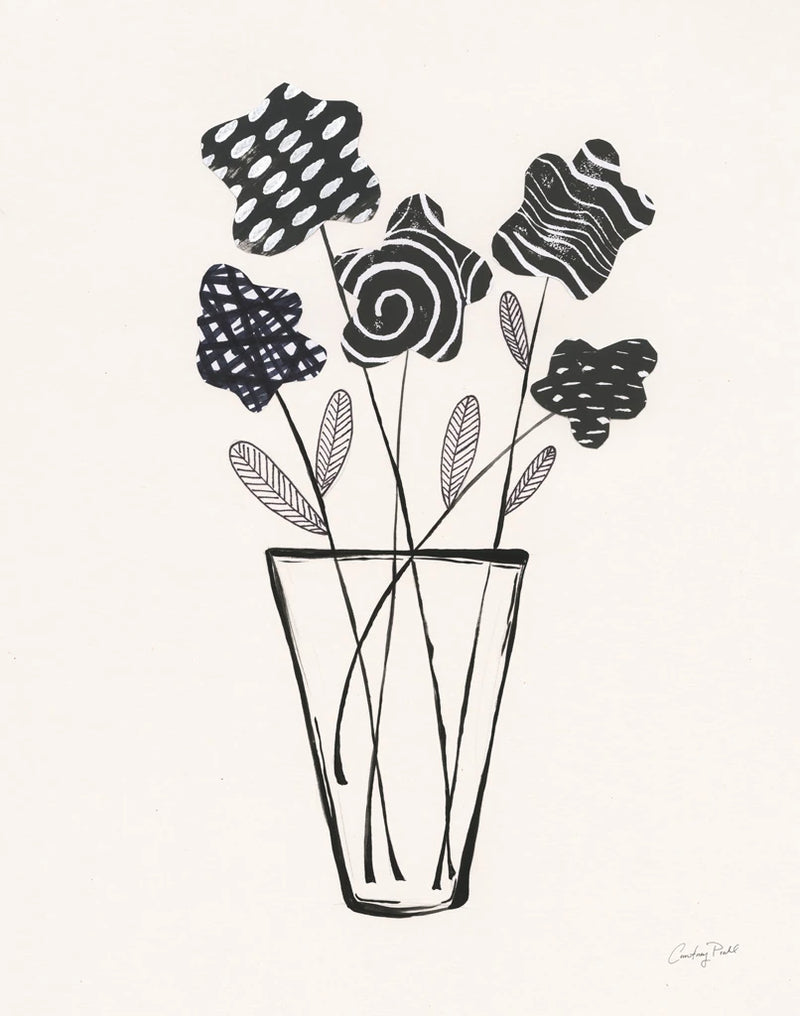 Modern Floral II by Courtney Prahl
