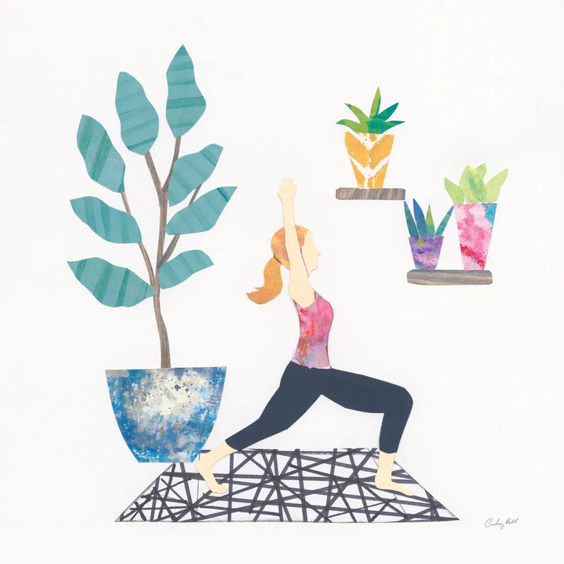 Namaste I by Courtney Prahl. SKU 64264a. Archival Giclee Fine art print for wall decor.