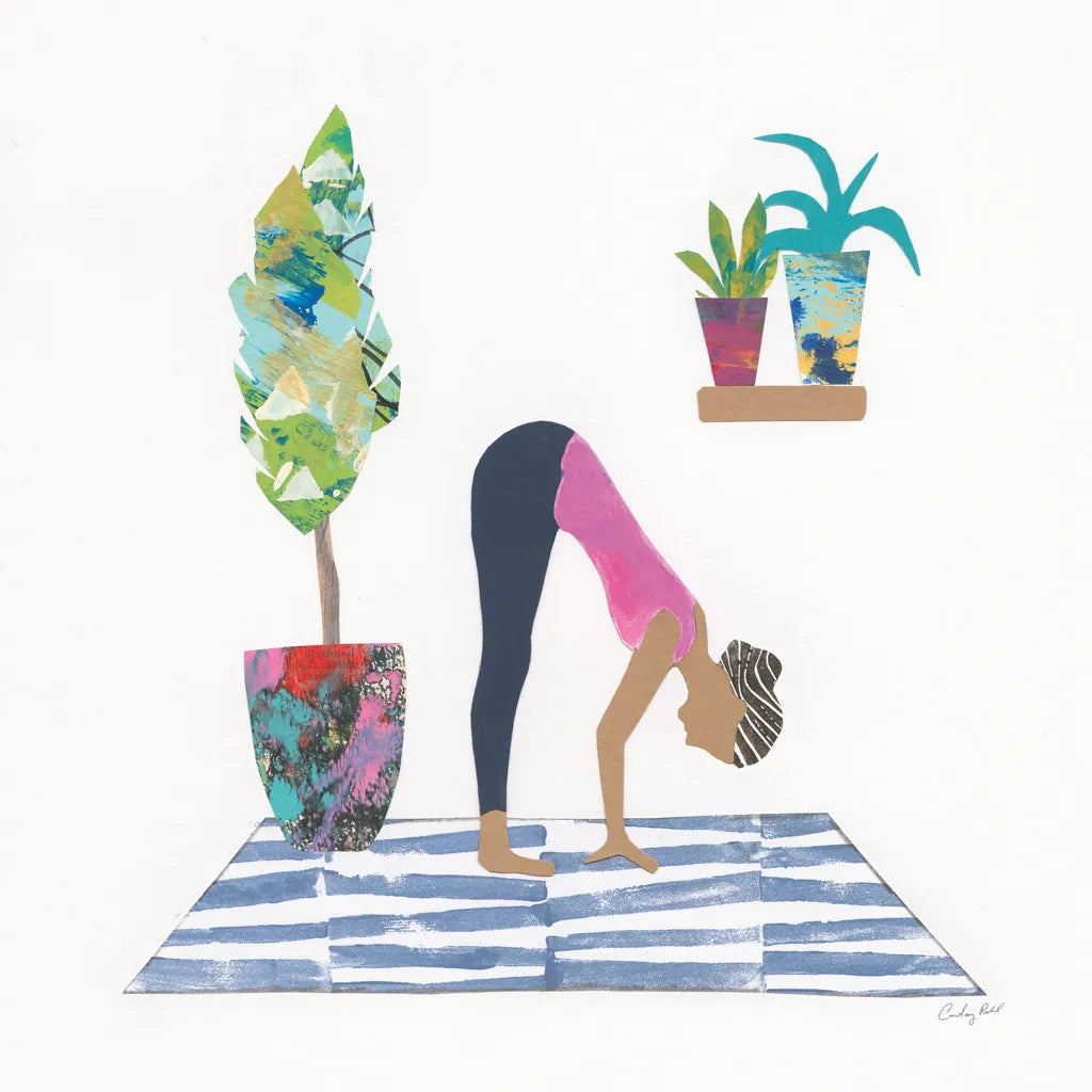 Namaste III by Courtney Prahl. SKU 64266a. Archival Giclee Fine art print for wall decor.