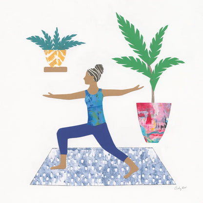 Namaste IV by Courtney Prahl. SKU 64267a. Archival Giclee Fine art print for wall decor.