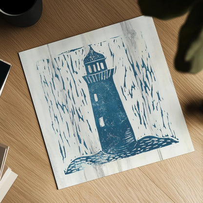 Nautical Collage I On White Wood by Courtney Prahl. Shown as a detailed flat fine art print, highlighting archival giclee quality. Available as an archival giclee rolled canvas, fine art paper, or poster print. SKU 41771a.