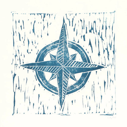 Nautical Collage on White II by Courtney Prahl. SKU 32805a. Archival Giclee Fine art print for wall decor.