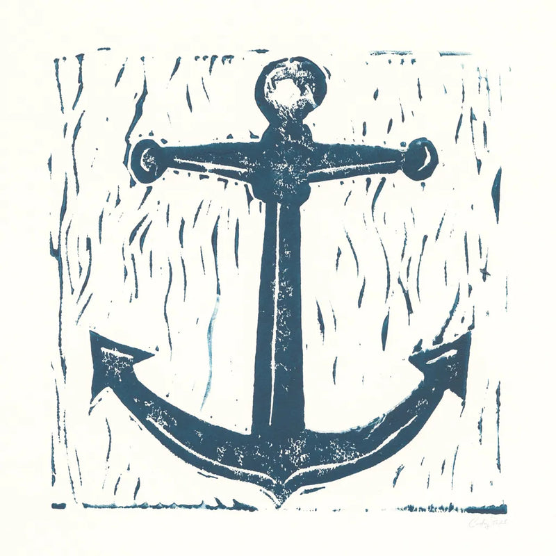 Nautical Collage on White III by Courtney Prahl. SKU 32806a. Archival Giclee Fine art print for wall decor.