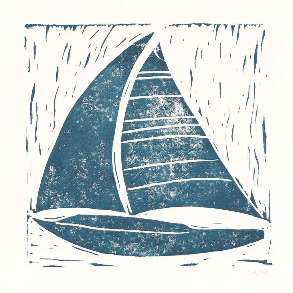 Nautical Collage on White IV by Courtney Prahl. SKU 32807a. Archival Giclee Fine art print for wall decor.