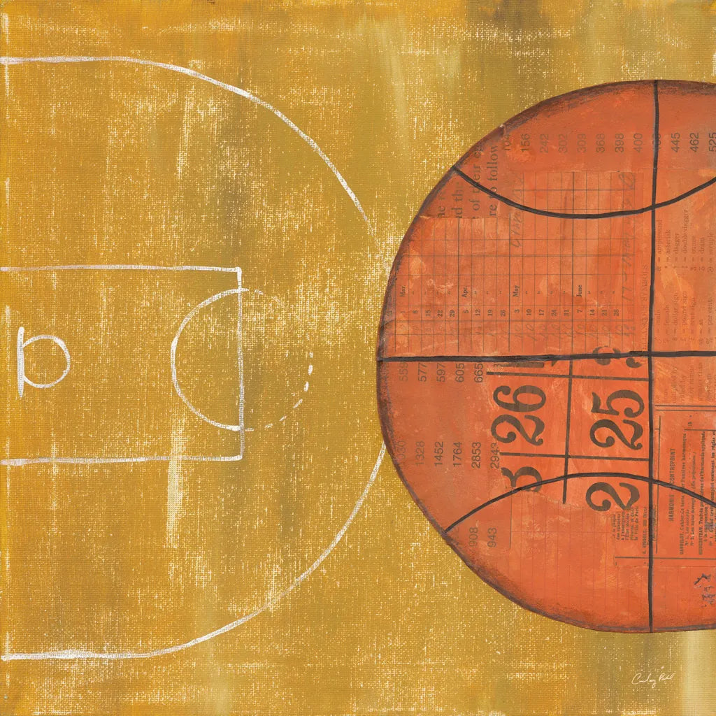 On the Field II by Courtney Prahl. SKU 31724a. Archival Giclee Fine art print for wall decor.