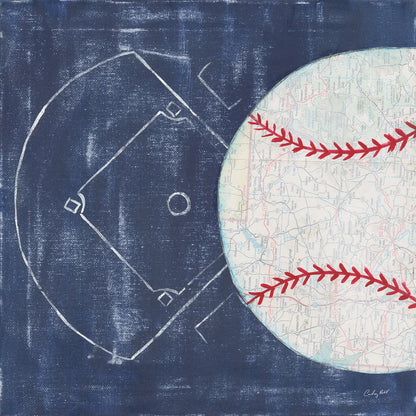 On the Field III by Courtney Prahl. SKU 31725a. Archival Giclee Fine art print for wall decor.