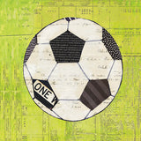 Play Ball III Bright by Courtney Prahl. SKU 52411a. Archival Giclee Fine art print for wall decor.