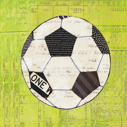 Play Ball III Bright by Courtney Prahl. SKU 52411a. Archival Giclee Fine art print for wall decor.