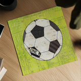 Play Ball III Bright by Courtney Prahl. Shown as a detailed flat fine art print, highlighting archival giclee quality. Available as an archival giclee rolled canvas, fine art paper, or poster print. SKU 52411a.