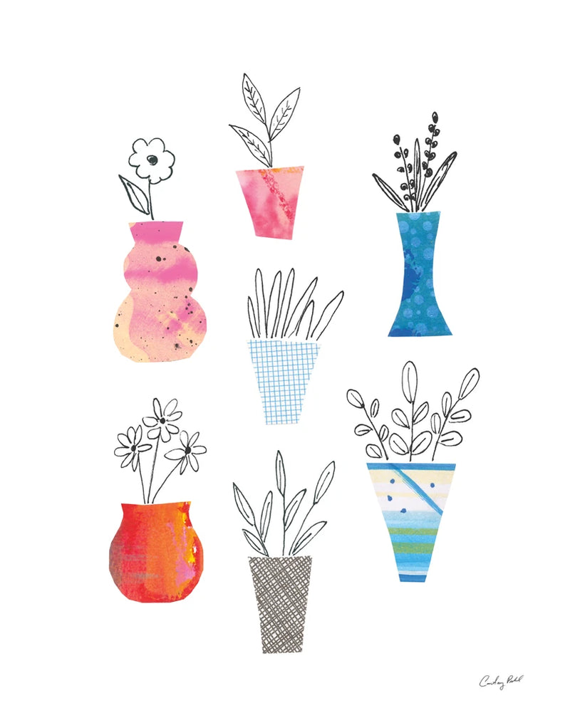 Pretty Pots II by Courtney Prahl