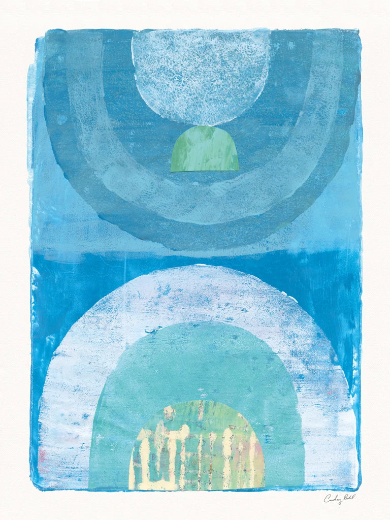 Rainbow Blue I by Courtney Prahl