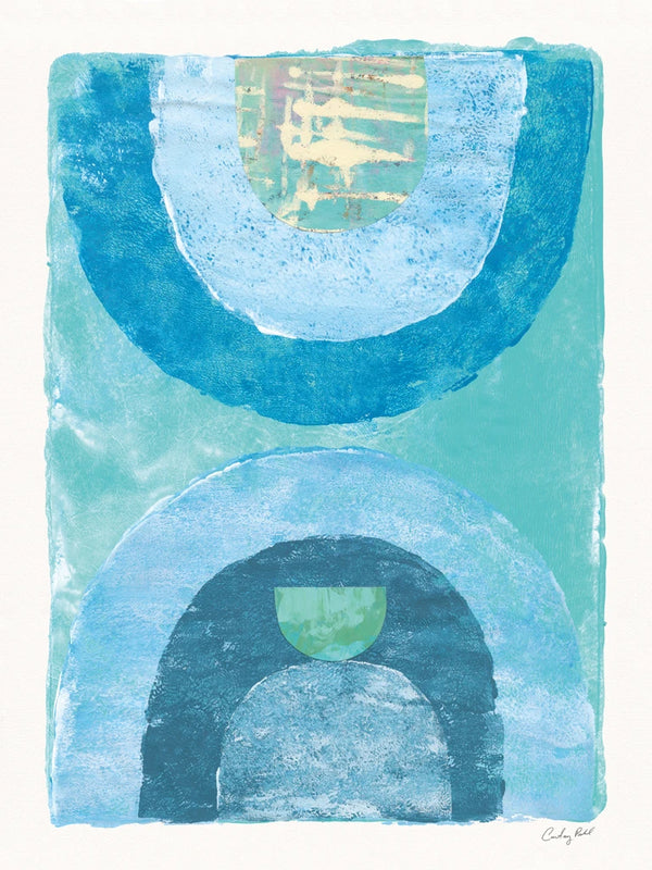 Rainbow Blue II by Courtney Prahl