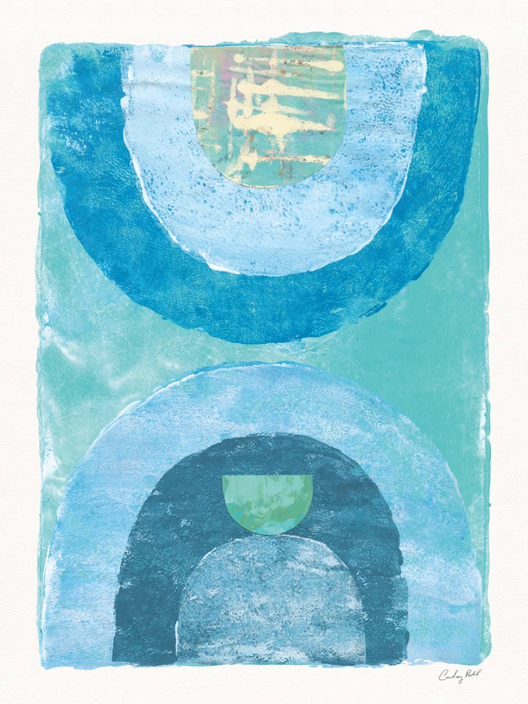 Rainbow Blue II by Courtney Prahl