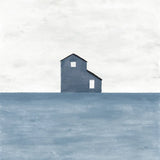 Rural Simplicity I Blue by Courtney Prahl. SKU 80506a. Archival Giclee Fine art print for wall decor.