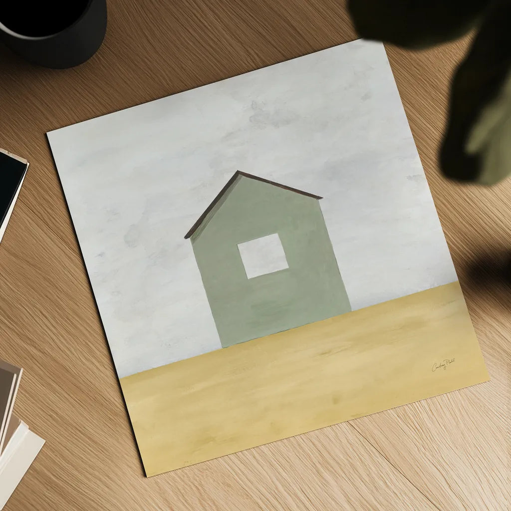 Rural Simplicity II by Courtney Prahl. Shown as a detailed flat fine art print, highlighting archival giclee quality. Available as an archival giclee rolled canvas, fine art paper, or poster print. SKU 74101a.