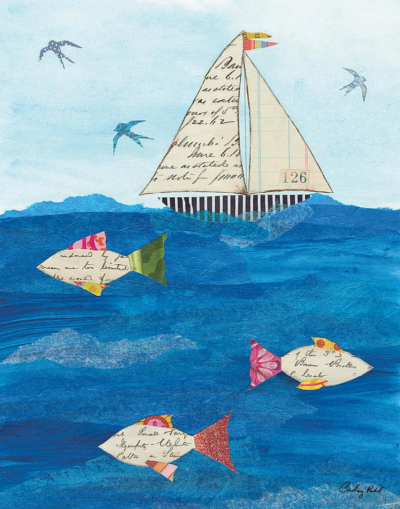 Sailing Together II by Courtney Prahl