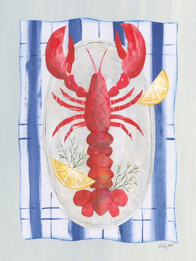 Seafood Platter I by Courtney Prahl
