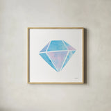 Shine III by Courtney Prahl. Shown in a natural wood glass frame for a timeless modern aesthetic. Available as an archival giclee rolled canvas, fine art paper, or poster print. SKU 55565a.