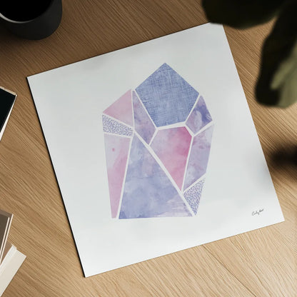 Shine IV by Courtney Prahl. Shown as a detailed flat fine art print, highlighting archival giclee quality. Available as an archival giclee rolled canvas, fine art paper, or poster print. SKU 55566a.