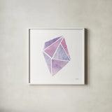 Shine VI by Courtney Prahl. Shown in a crisp white glass frame for a clean and minimalist style. Available as an archival giclee rolled canvas, fine art paper, or poster print. SKU 55568a.