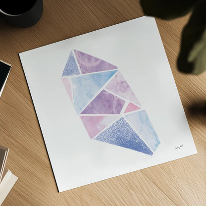 Shine VII by Courtney Prahl. Shown as a detailed flat fine art print, highlighting archival giclee quality. Available as an archival giclee rolled canvas, fine art paper, or poster print. SKU 55569a.