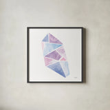 Shine VII by Courtney Prahl. Shown in a sleek black glass frame for a contemporary gallery look. Available as an archival giclee rolled canvas, fine art paper, or poster print. SKU 55569a.