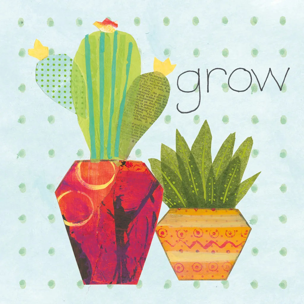 Southwest Cactus II by Courtney Prahl. SKU 37390a. Archival Giclee Fine art print for wall decor.