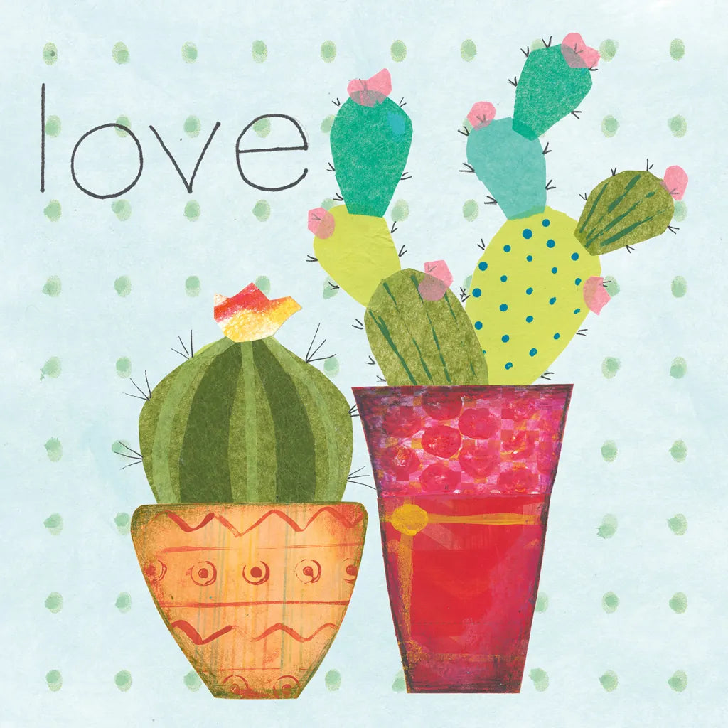 Southwest Cactus III by Courtney Prahl. SKU 37391a. Archival Giclee Fine art print for wall decor.