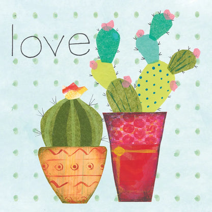 Southwest Cactus III by Courtney Prahl. SKU 37391a. Archival Giclee Fine art print for wall decor.