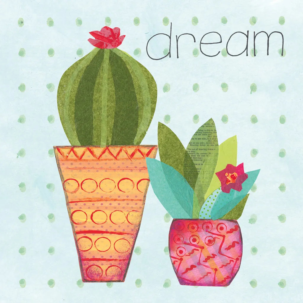 Southwest Cactus IV by Courtney Prahl. SKU 37392a. Archival Giclee Fine art print for wall decor.