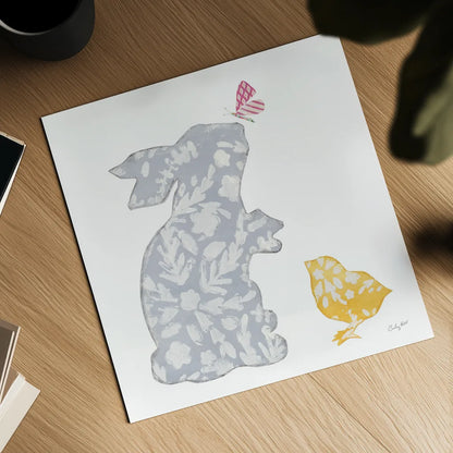 Spring Has Sprung I by Courtney Prahl. Shown as a detailed flat fine art print, highlighting archival giclee quality. Available as an archival giclee rolled canvas, fine art paper, or poster print. SKU 43715a.