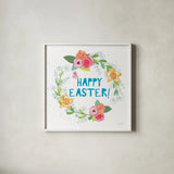 Spring Has Sprung III by Courtney Prahl. Shown in a crisp white glass frame for a clean and minimalist style. Available as an archival giclee rolled canvas, fine art paper, or poster print. SKU 43717a.