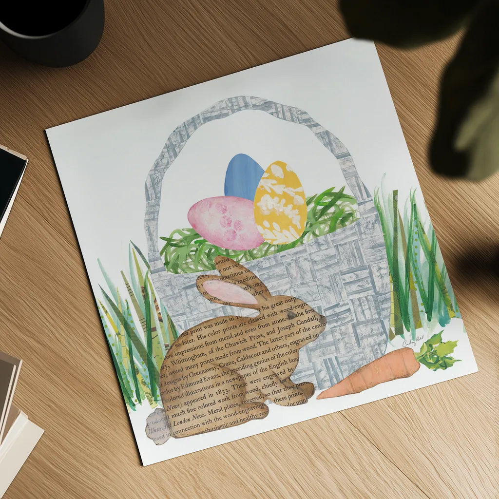 Spring Has Sprung V by Courtney Prahl. Shown as a detailed flat fine art print, highlighting archival giclee quality. Available as an archival giclee rolled canvas, fine art paper, or poster print. SKU 43719a.