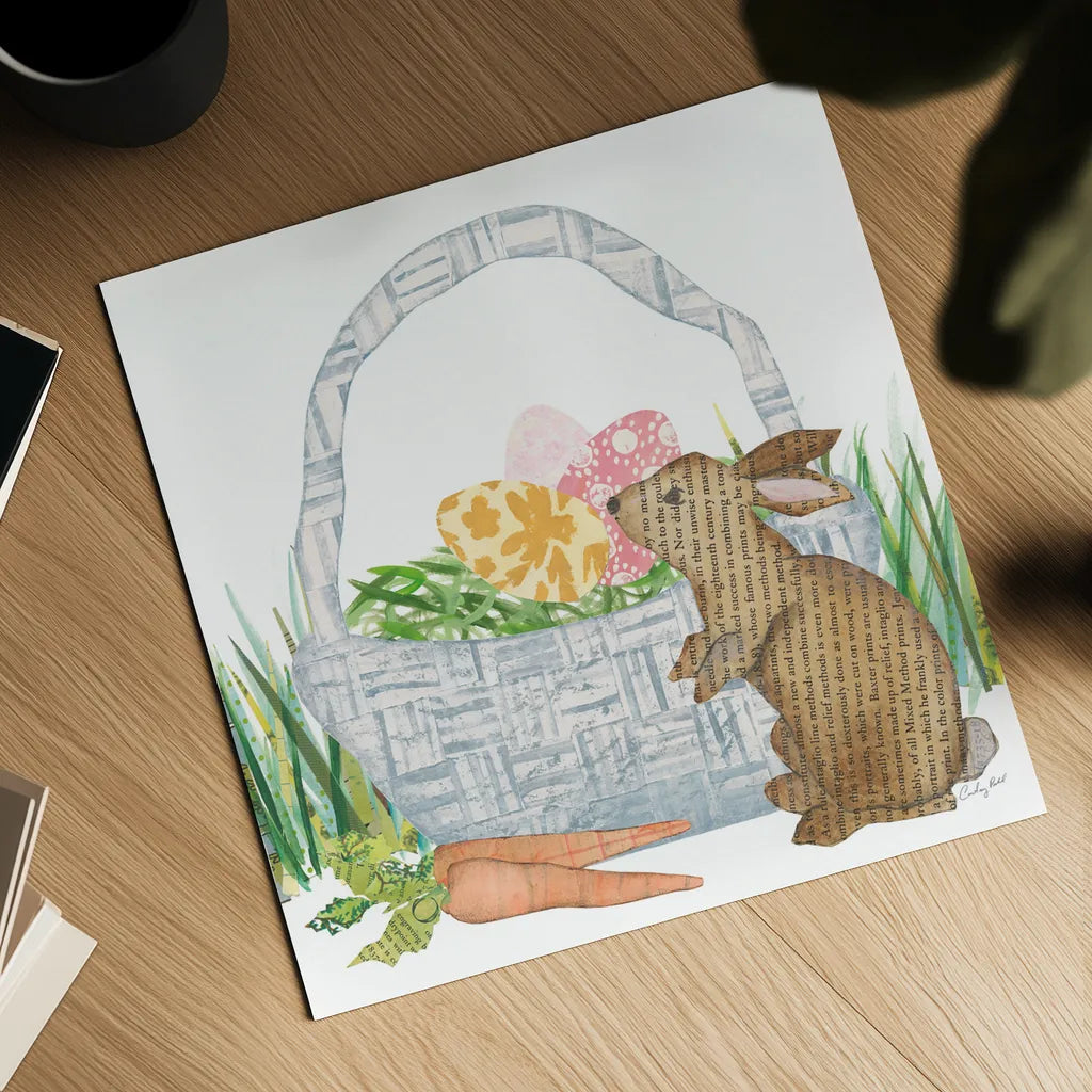 Spring Has Sprung VI by Courtney Prahl. Shown as a detailed flat fine art print, highlighting archival giclee quality. Available as an archival giclee rolled canvas, fine art paper, or poster print. SKU 43720a.