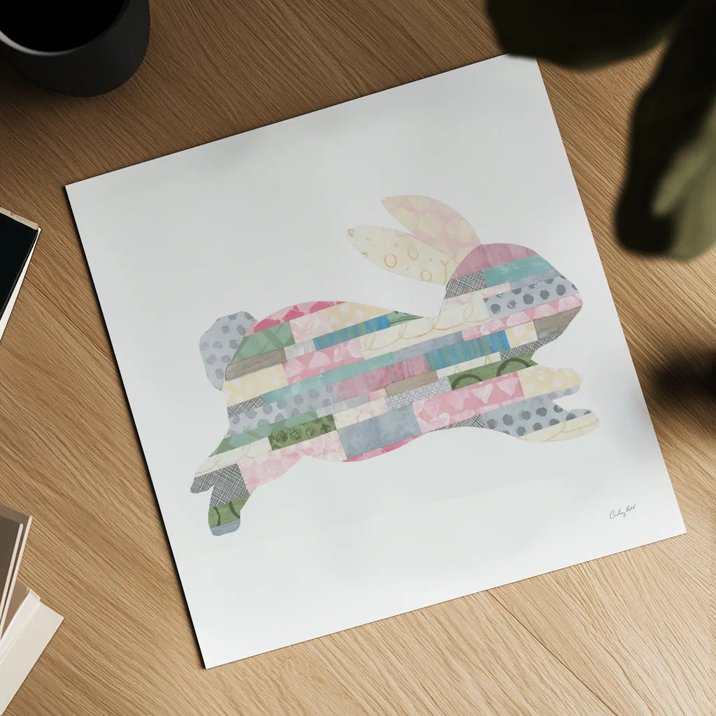 Spring into Easter I by Courtney Prahl. Shown as a detailed flat fine art print, highlighting archival giclee quality. Available as an archival giclee rolled canvas, fine art paper, or poster print. SKU 51567a.