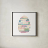 Spring into Easter III by Courtney Prahl. Shown in a sleek black glass frame for a contemporary gallery look. Available as an archival giclee rolled canvas, fine art paper, or poster print. SKU 51569a.