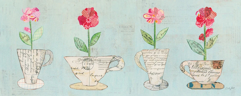 Teacup Floral V by Courtney Prahl