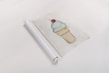 The Scoop IV by Courtney Prahl. shown as a rolled paper print. Available as archival giclee rolled canvas, fine art paper, or poster print. SKU 52501h.
