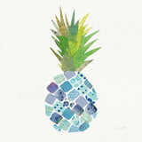 Tropical Fun Pineapple II by Courtney Prahl. SKU 35702a. Archival Giclee Fine art print for wall decor.