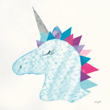 Unicorn Power II by Courtney Prahl. SKU 41587a. Archival Giclee Fine art print for wall decor.