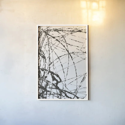 Wayward I by Courtney Prahl. shown as a paper print in a white frame. Available as a archival giclee rolled canvas, fine art paper, or poster print. SKU 89302h.