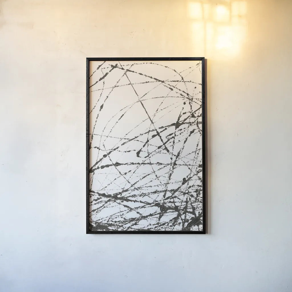 Wayward II by Courtney Prahl. shown as a paper print in a black flame. Available as a archival giclee rolled canvas, fine art paper, or poster print. SKU 89303h.