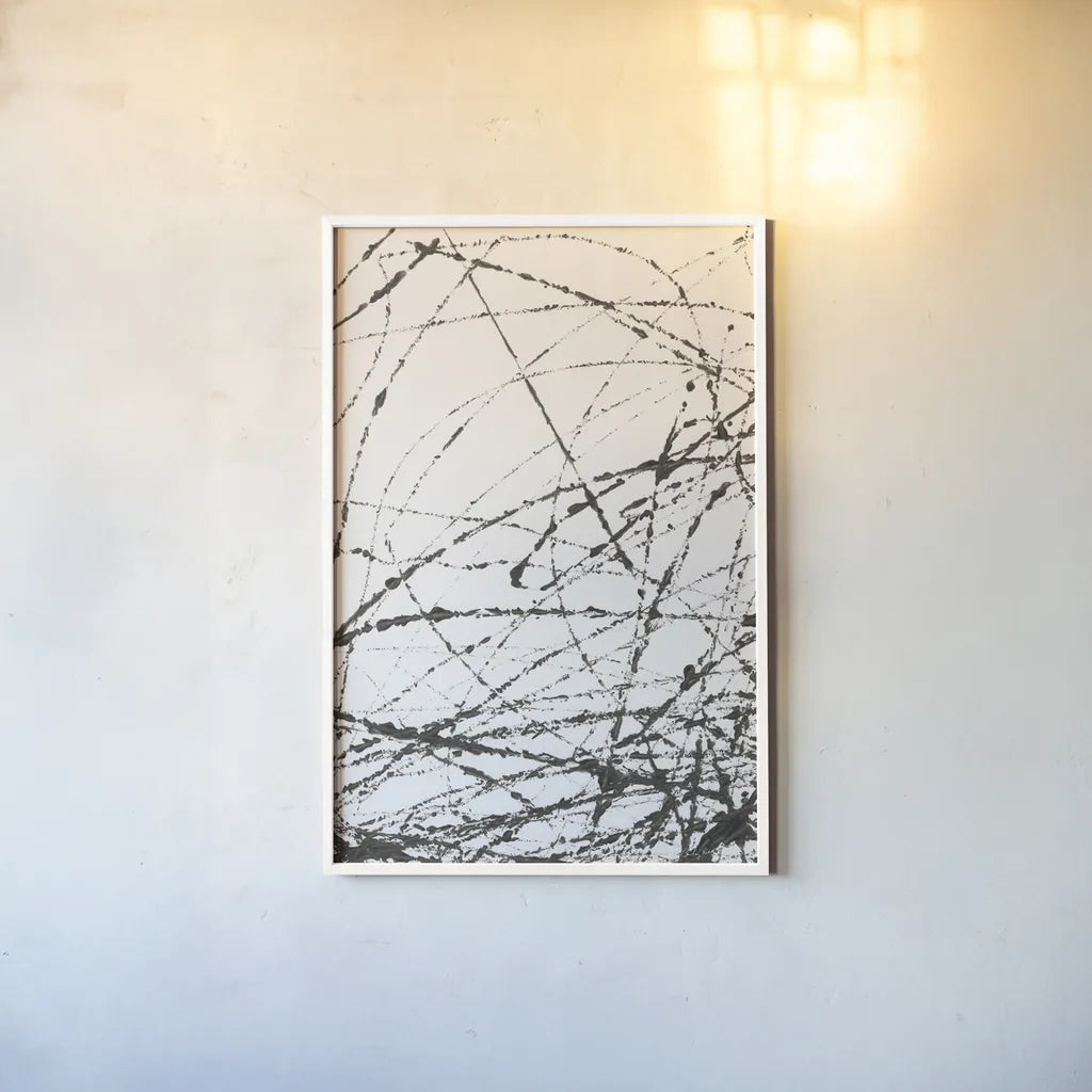 Wayward II by Courtney Prahl. shown as a paper print in a white frame. Available as a archival giclee rolled canvas, fine art paper, or poster print. SKU 89303h.