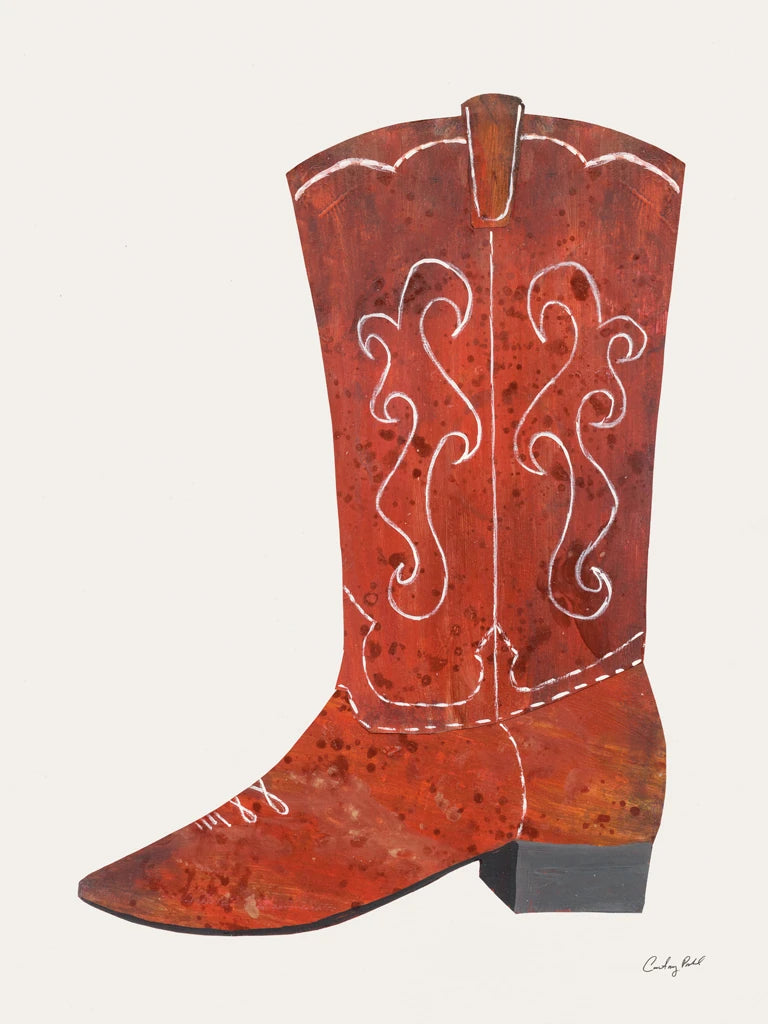 Western Cowgirl Boot II by Courtney Prahl