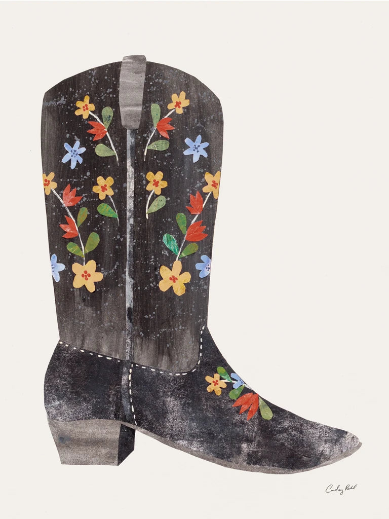 Western Cowgirl Boot III by Courtney Prahl