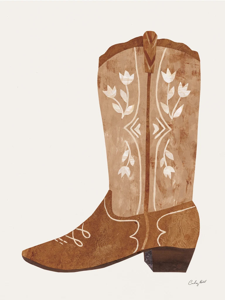 Western Cowgirl Boot IV by Courtney Prahl