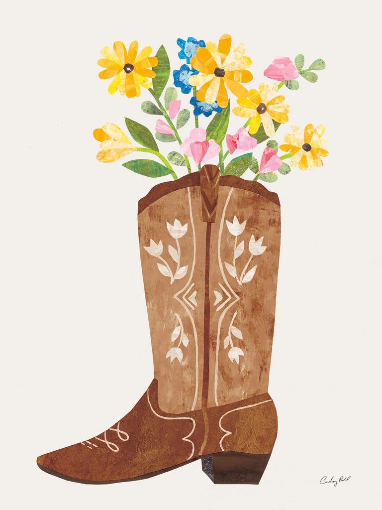 Western Cowgirl Boot VI by Courtney Prahl