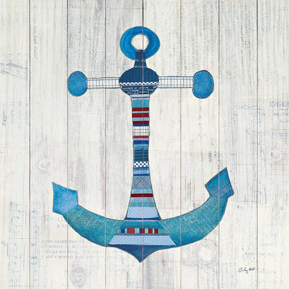 Wind and Waves IV Nautical by Courtney Prahl. SKU 24267a. Archival Giclee Fine art print for wall decor.