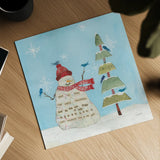 Winter Fun I by Courtney Prahl. Shown as a detailed flat fine art print, highlighting archival giclee quality. Available as an archival giclee rolled canvas, fine art paper, or poster print. SKU 24286a.